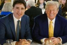 Donald Trump, afirmó este sábado tras la reunión, primer ministro canadiense, Justin Trudeau.