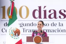 Claudia Sheinbaum da mensaje por sus primeros 100 días de gobierno