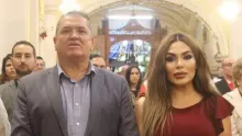 Jaime Cruz y su esposa