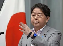 Yosimasha Hayasi, ministro jefe del gabinete japonés