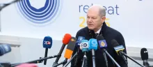 Olaf Scholz en Bruselas.