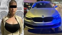 La mujer que iba al volante terminó del BMW fue detenida y presentada ante las autoridades ministeriales