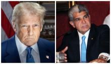 Donald Trump y José Raúl Mulino 