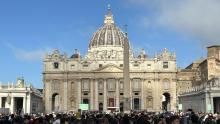 Titular de Segob asiste al funeral del papa Francisco en el Vaticano