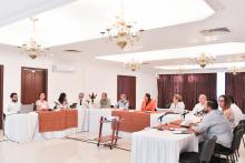 Reunión sobre nuevos hospitales del IMSS