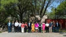 Tere Jiménez y alcaldes 
