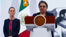 Claudia Sheinbaum y Raquel Buenrostro