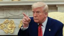 Trump insinúa reducir al 80% los aranceles a China