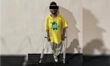 Tras la intervención de la Policía, intentó salir corriendo pero rápido le dieron alcance