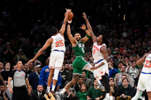 knicks vs boston game 2 2025