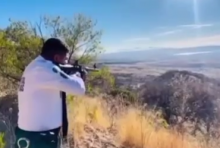 Policía hace mal uso de arma en Aguascalientes 