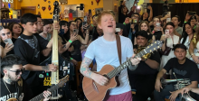 Ed Sheeran regresó a México ofreciendo un íntimo show en Garibaldi 