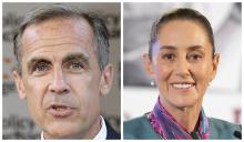 Mark Carney y Claudia Sheinbaum 