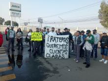 Trabajadores de Jatco Sitio 1 se manifiestan en Aguascalientes