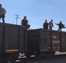 Migrantes de paso por Aguascalientes 