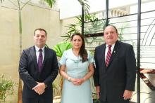 Tere Jiménez y Salomón Rosas