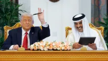 Trump anuncia en Qatar un pedido récord de 200 mil millones de dólares