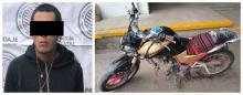 moto robada 