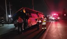 Sucedió esta madrugada en la 45 sur y para no variar… el trailero se dio a la fuga