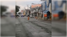 Caída de anuncio