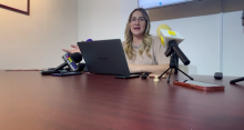 Dafne Viramontes, Pdta. Colegio de Economistas 