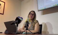 Dafne Viramontes, Pdta. Colegio de Economistas 