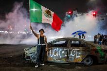"Disturbios fortalecen determinación de deportaciones", responde Trump ante protestas en Los Ángeles