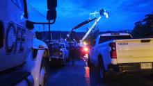 CFE restablece servicio eléctrico al 51% de los afectados por huracán “Erick” 