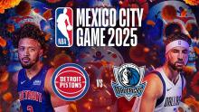 PISTONS VS MAVS 2025