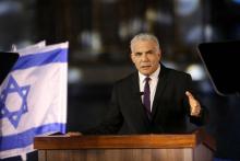 Yair Lapid pide "poner fin a la guerra" en Gaza tras anuncio de alto al fuego con Irán