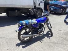 motociclista herido