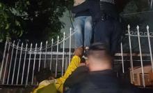 Las lluvias provocaron una situación de alto riesgo en Villas de Montecarlo; seis personas, incluidos menores, fueron puestas a salvo