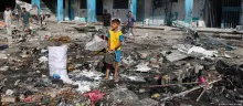 Escuela en Gaza