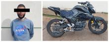 moto robada 