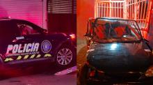 Por ello se acumularon tantas unidades en la calle Hermanos Galeana, al sumarse a la persecución