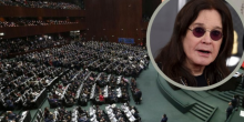 Congreso de la Unión rinde homenaje a Ozzy Osbourne con un minuto de aplausos
