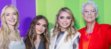 Angélica Rivera y Sofía Castro presumen encuentro con Lindsay Lohan y Jamie Lee Curtis 