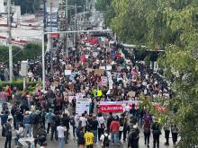 Realizan segunda marcha contra la gentrificación en CDMX