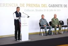 Harfuch afirma que violencia en Sinaloa ha sido "mermada"; presenta resultados de estrategia