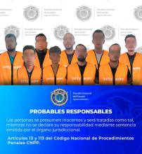 Nueve detenidos tras jornada violenta 