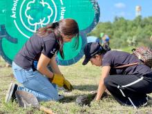 Reforestación en El Caracol 