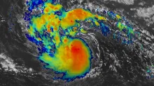 Tormenta tropical "Erin" se intensifica al primer huracán del Atlántico en la temporada 2025