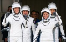 Cuatro astronautas regresan a la Tierra tras cinco meses en la Estación Espacial Internacional 