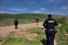 Operativo para desmantelar campamento criminal en Rincón de Romos 
