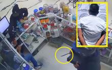 Fue detenido en Jesús María con varios envoltorios de “cristal”; coincide con uno de los responsables captados en video durante el robo a la tienda