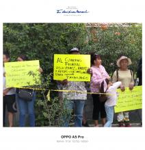 Tianguistas de Solidaridad II se manifiestan en Delegación del Bienestar 