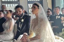 Virlán García se casó con Fernanda Esquer en una boda amenizada por Los Tucanes de Tijuana