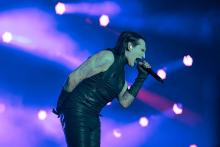 Pese a algunas protestas, en la feria de San Luis Potosí tuvieron a Marilyn Manson