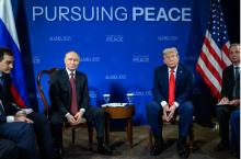 Vladimir Putin y Donald Trump 