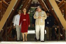 Claudia Sheinbaum y Bernardo Arévalo 